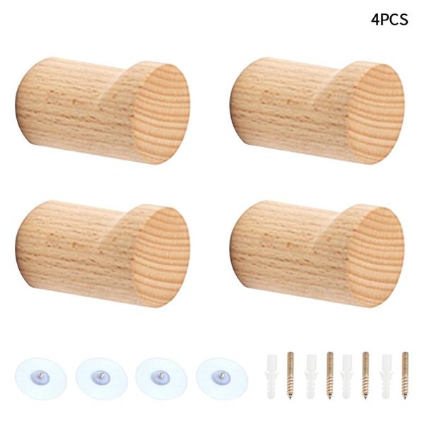 hooks & rails 4pcs household appliances for hanging natural wooden hook coat portable wall mounted handmade hats single living room hallway
hooks & rails 4pcs household appliances for hanging natural wooden hook coat portable wall mounted handmade hats single living room hallway