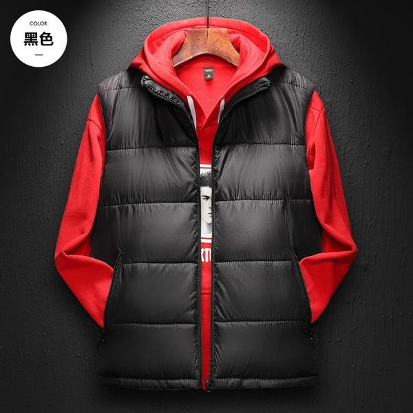 men's vests mens vest autumn winter casual pocket pure color waistcoat jacket coat chaleco plumas hombre brand clothing sleeveless, Black;white
men's vests mens vest autumn winter casual pocket pure color waistcoat jacket coat chaleco plumas hombre brand clothing sleeveless, Black;white