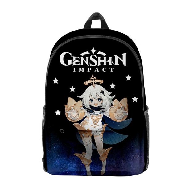 backpack fadun genshin impact paimon oxford cloth shoulder printed multi zipper pack casual student school bag
backpack fadun genshin impact paimon oxford cloth shoulder printed multi zipper pack casual student school bag