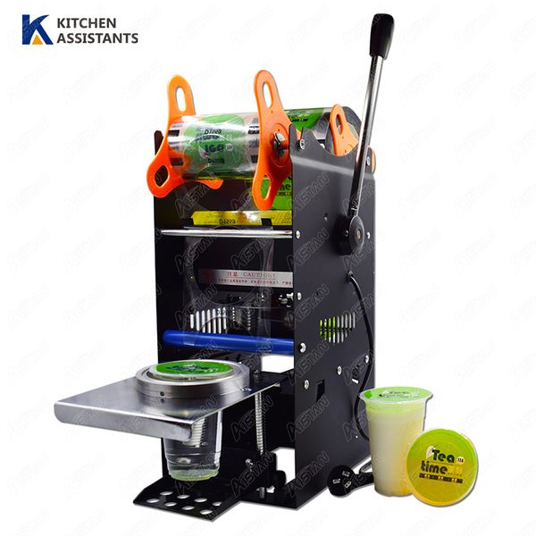 wy802f manual plastic or paper bubble tea cup sealer 220v 110v hand held cup sealing machine with parts film commercial use
wy802f manual plastic or paper bubble tea cup sealer 220v 110v hand held cup sealing machine with parts film commercial use