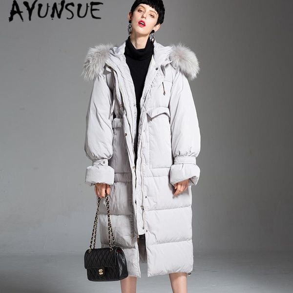 women's down jacket 2021 plus size winter coat female korean fashion duck woman fur hooded paka hiver 182010 & parkas, Black
women's down jacket 2021 plus size winter coat female korean fashion duck woman fur hooded paka hiver 182010 & parkas, Black