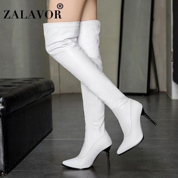 boots zalavor thigh high plus size 31-50 pointed toe warm fur winter shoes for women nightclub over the knee footwear, Black
boots zalavor thigh high plus size 31-50 pointed toe warm fur winter shoes for women nightclub over the knee footwear, Black