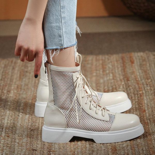 boots women fashion cross tied ankle summer breathable mesh comfort low heel hollow short round toe lady shoes vy2e, Black
boots women fashion cross tied ankle summer breathable mesh comfort low heel hollow short round toe lady shoes vy2e, Black