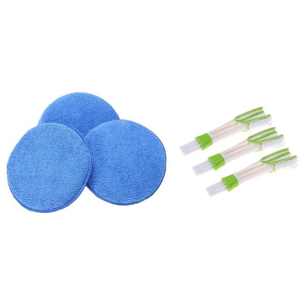 pcs microfibre foam sponge polish wax applicator pads & 3 mini duster for car air vent
pcs microfibre foam sponge polish wax applicator pads & 3 mini duster for car air vent
