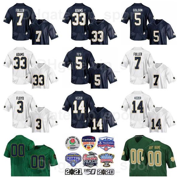 ncaa notre dame fighting irish college football 33 josh adams jersey 14 deshone kizer manti teo 5 everett golson 7 will fuller v 3 michael, Black
ncaa notre dame fighting irish college football 33 josh adams jersey 14 deshone kizer manti teo 5 everett golson 7 will fuller v 3 michael, Black