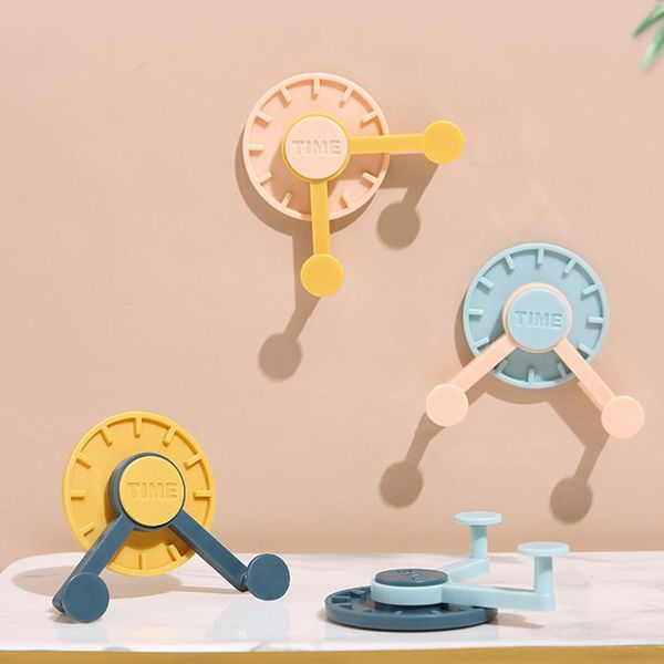 hooks & rails w&g creative clock hook 4pcs rotatable kitchen multifunctional sticky punch-storage rack door for hanging
hooks & rails w&g creative clock hook 4pcs rotatable kitchen multifunctional sticky punch-storage rack door for hanging