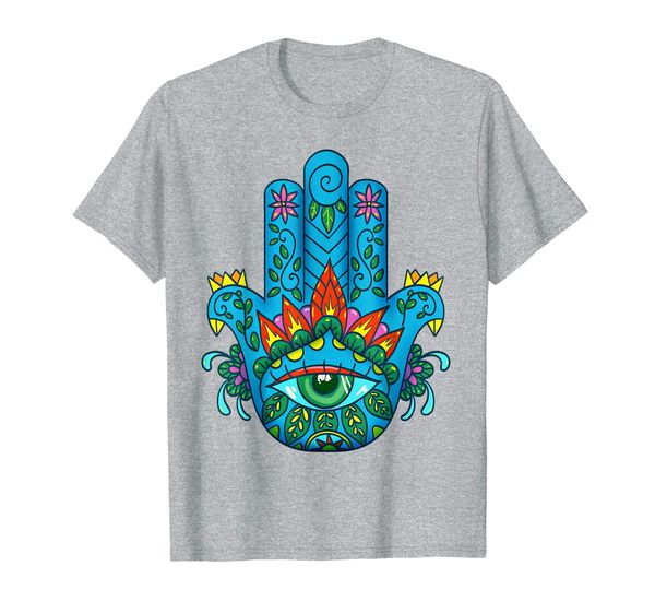 hamsa hand peace spiritual protection floral eye graphic t-shirt, White;black
hamsa hand peace spiritual protection floral eye graphic t-shirt, White;black