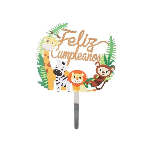 other event & party supplies color printing cartoon spanish acrylic cake er feliz cumpleanos small animal birthday decoration
other event & party supplies color printing cartoon spanish acrylic cake er feliz cumpleanos small animal birthday decoration