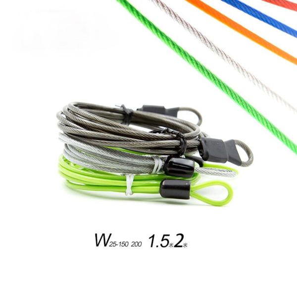 bike locks 2m bicycle security loop cable lock scooter guard motorcycle helmet protector anti theft steel wire rope line for car cover
bike locks 2m bicycle security loop cable lock scooter guard motorcycle helmet protector anti theft steel wire rope line for car cover