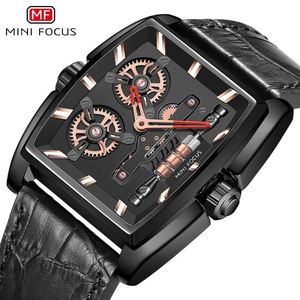 wristwatches minifocus men watch leather chrongraph square dial watches quartz wriswatches male clock relogio feminino, Slivery;brown
wristwatches minifocus men watch leather chrongraph square dial watches quartz wriswatches male clock relogio feminino, Slivery;brown