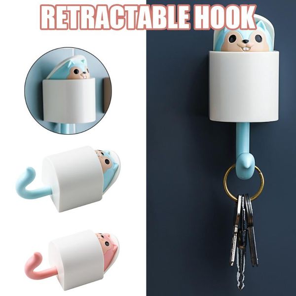creative squirrel viscose hook punching hanger clothes wall adhesive plastic key holder home decoration hooks & rails
creative squirrel viscose hook punching hanger clothes wall adhesive plastic key holder home decoration hooks & rails