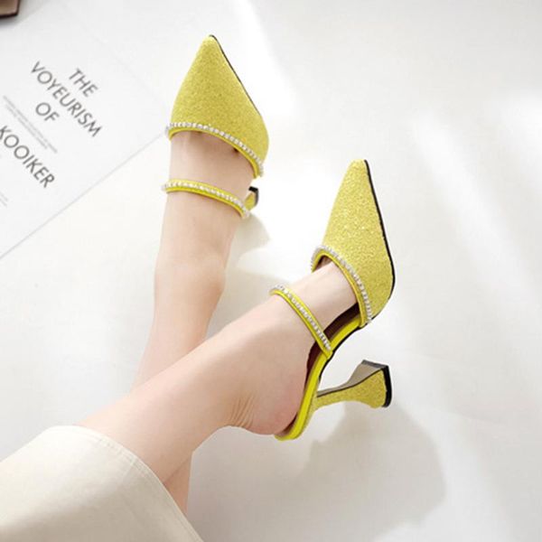 fashion sequin pointed wine glass and sandals solid color summer high heels women 2021 #c, Black
fashion sequin pointed wine glass and sandals solid color summer high heels women 2021 #c, Black