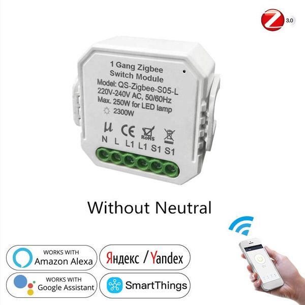 smart home control tuya zigbee 3.0 light switch relay module life/tuya app remote voice timer google alexa
smart home control tuya zigbee 3.0 light switch relay module life/tuya app remote voice timer google alexa