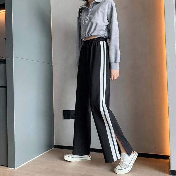 sweatpants women's trousers loose straight-leg pants spring and autumn korean wide-leg bf style student casual youthful & capris, Black;white
sweatpants women's trousers loose straight-leg pants spring and autumn korean wide-leg bf style student casual youthful & capris, Black;white