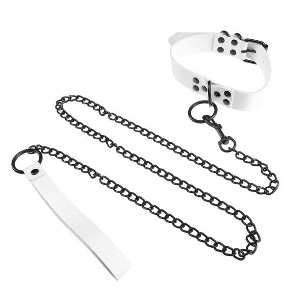 pendant necklaces 1 pc decorative exaggerated traction rope necklace fun punk, Silver 
pendant necklaces 1 pc decorative exaggerated traction rope necklace fun punk, Silver