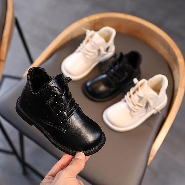 boots autumn winter warm plush kids for girls boys fashion leather non-slip rubber soft bottom children sneakers, Black;grey
boots autumn winter warm plush kids for girls boys fashion leather non-slip rubber soft bottom children sneakers, Black;grey