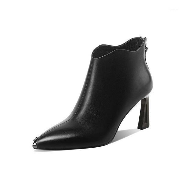 boots elegant rtro genuine leather women's side zipper est winter high heels shoes party dancing woman1, Black
boots elegant rtro genuine leather women's side zipper est winter high heels shoes party dancing woman1, Black