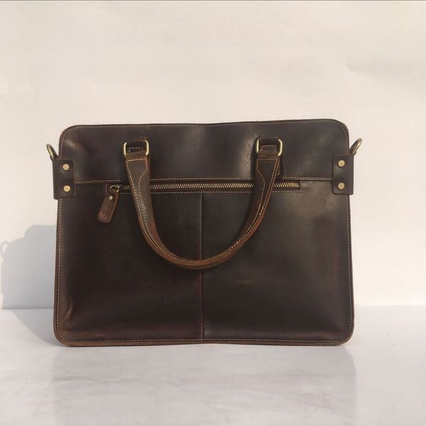 briefcase men's leather portable single shoulder messenger business large capacity 15.6 inch computer bag
briefcase men's leather portable single shoulder messenger business large capacity 15.6 inch computer bag