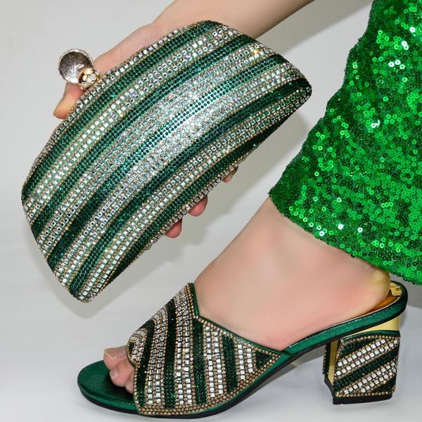 fashion green color women heel ladies shoes with matching bags set and to match f0527-5 sandals, Black
fashion green color women heel ladies shoes with matching bags set and to match f0527-5 sandals, Black