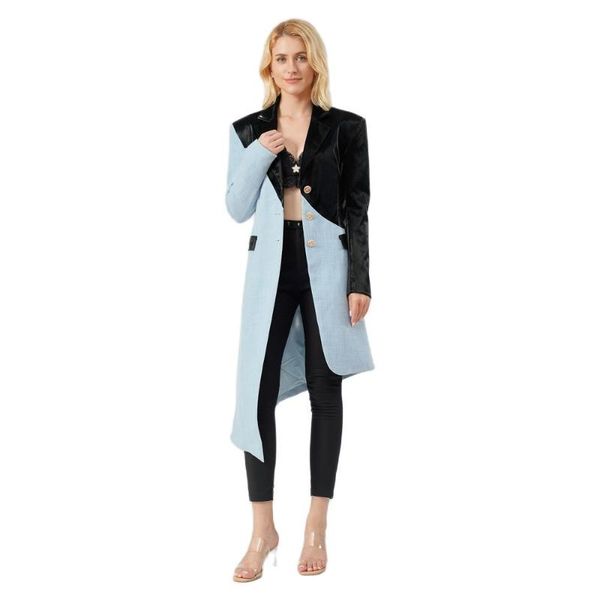 women's suits & blazers .y.fantasy 2021 casual color matching fashion high-end lapel suit waist jacket, White;black
women's suits & blazers .y.fantasy 2021 casual color matching fashion high-end lapel suit waist jacket, White;black