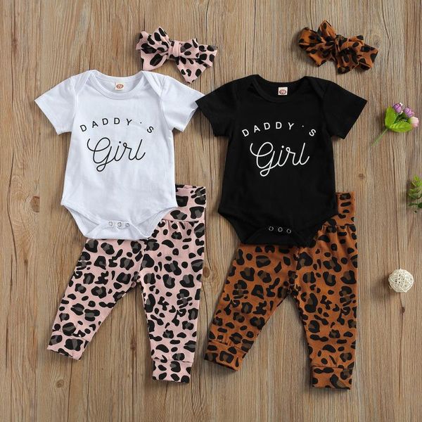 baby summer clothing born girls 3-piece outfit set letter print romper+leopard pants+headband casual outfits sets, White
baby summer clothing born girls 3-piece outfit set letter print romper+leopard pants+headband casual outfits sets, White