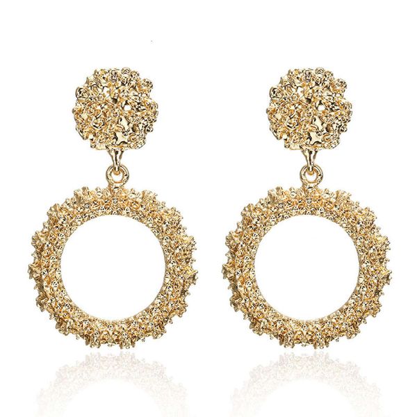wind metal pattern round earrings female artistic temperament court style earrings, Black
wind metal pattern round earrings female artistic temperament court style earrings, Black