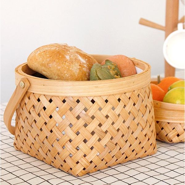 storage baskets nhbr japan style hand-woven wooden bread fruit egg sundries basket picnic with lid party gift box
storage baskets nhbr japan style hand-woven wooden bread fruit egg sundries basket picnic with lid party gift box
