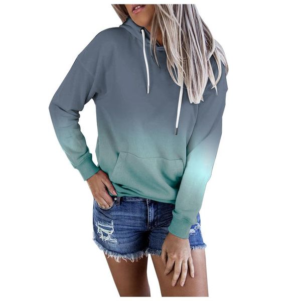 women's hoodies & sweatshirts women's gradient fashion long sleeve casual pullover fall clothes mulheres moletom feminino 2021, Black
women's hoodies & sweatshirts women's gradient fashion long sleeve casual pullover fall clothes mulheres moletom feminino 2021, Black