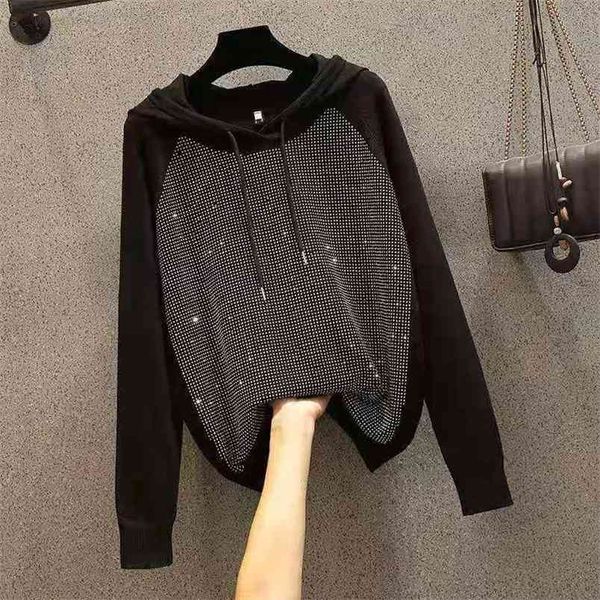 arrival spring/summer korean style women long sleeve hooded t shirt all-matched cotton diamonds design t-shirt w253 210512, White
arrival spring/summer korean style women long sleeve hooded t shirt all-matched cotton diamonds design t-shirt w253 210512, White