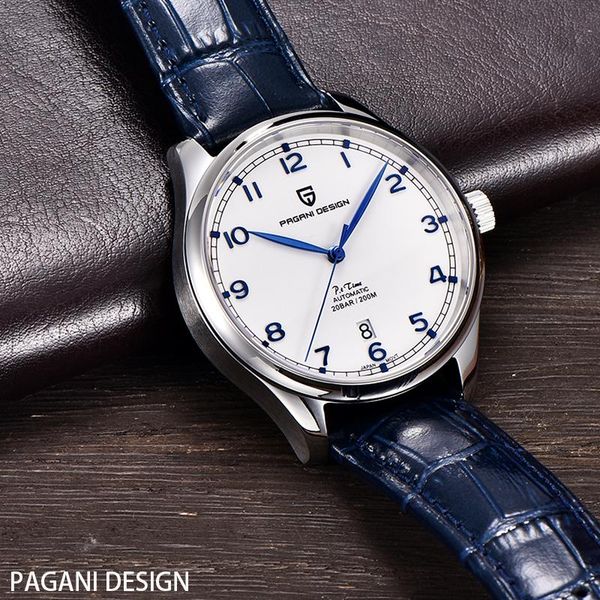 wristwatches pagani design brand leisure sports watch men's automatic mechanical sapphire glass stainless steel 200m waterproof relogio, Slivery;brown
wristwatches pagani design brand leisure sports watch men's automatic mechanical sapphire glass stainless steel 200m waterproof relogio, Slivery;brown