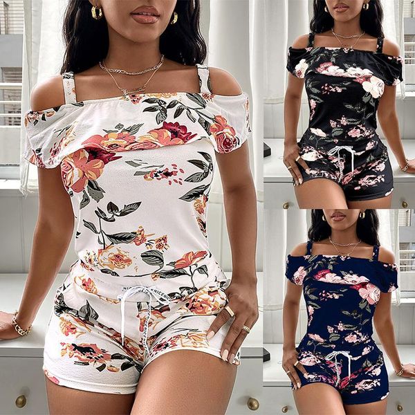 women's tracksuits floral print shorts sets women 2021 summer small fresh sling strapless high waist two-piece set, Gray
women's tracksuits floral print shorts sets women 2021 summer small fresh sling strapless high waist two-piece set, Gray