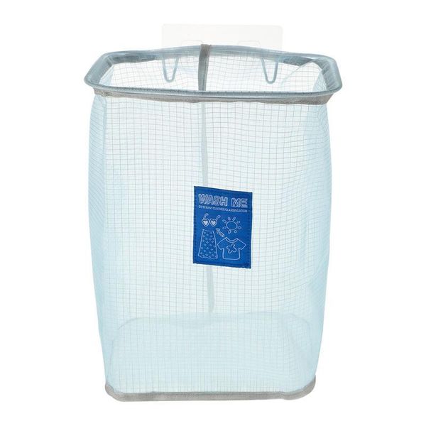 storage baskets wall-mounted mesh laundry basket folding dirty clothes with nail hook bathroom accessories
storage baskets wall-mounted mesh laundry basket folding dirty clothes with nail hook bathroom accessories