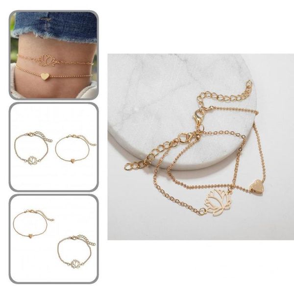 anklets alloy 2pcs/set chic hollow lotus pendent ankle bracelets skin-touch chain for dating, Red;blue
anklets alloy 2pcs/set chic hollow lotus pendent ankle bracelets skin-touch chain for dating, Red;blue
