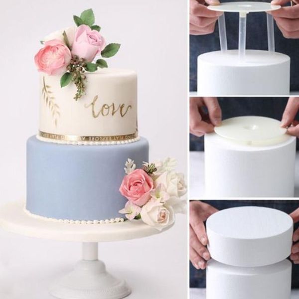 baking & pastry tools multi-layer cake gasket round dessert shelf support frame with 3 straw stands piling bracket kitchen diy
baking & pastry tools multi-layer cake gasket round dessert shelf support frame with 3 straw stands piling bracket kitchen diy