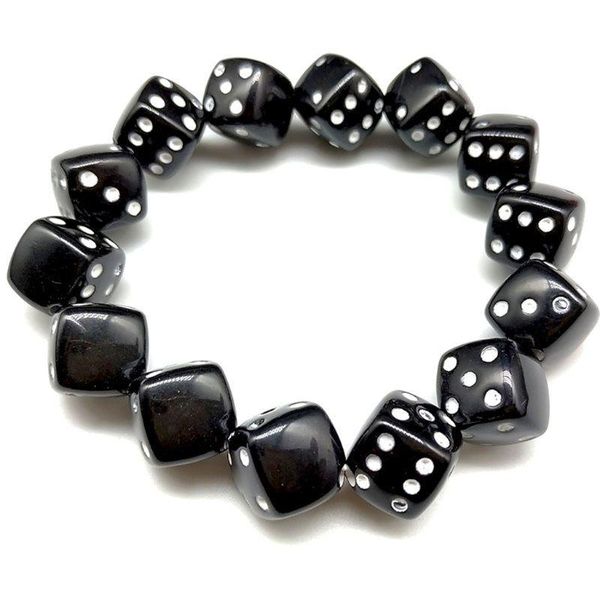 charm bracelets colorful acrylic dice beads stretch funny game lucky women fashion jewerly, Golden;silver
charm bracelets colorful acrylic dice beads stretch funny game lucky women fashion jewerly, Golden;silver