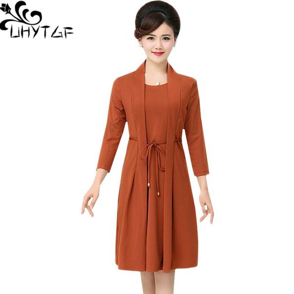 casual dresses uhytgf women autumn dress fashion long sleeve pullover temperament female elegant ladies mini l-4xl plus size 1219, Black;gray
casual dresses uhytgf women autumn dress fashion long sleeve pullover temperament female elegant ladies mini l-4xl plus size 1219, Black;gray