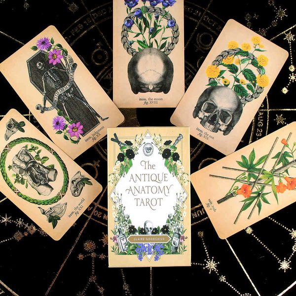 the antique anatomy 78 cards deck english version classic tarot card oracles divination board games playing modern reader
the antique anatomy 78 cards deck english version classic tarot card oracles divination board games playing modern reader
