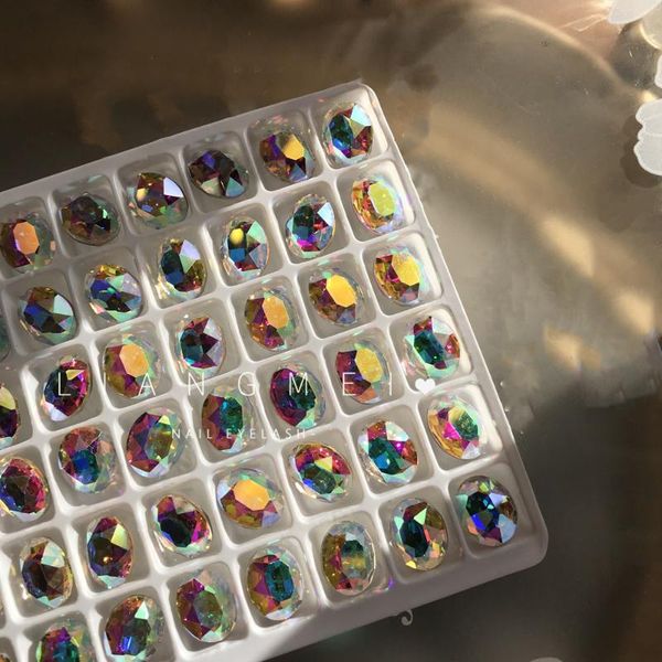 nail art decorations 20pcs/bag 8*10mm oval glass shiny diamond crystals rhinestones 3d strass charms manicure accessories gems vi-ks9, Silver;gold
nail art decorations 20pcs/bag 8*10mm oval glass shiny diamond crystals rhinestones 3d strass charms manicure accessories gems vi-ks9, Silver;gold