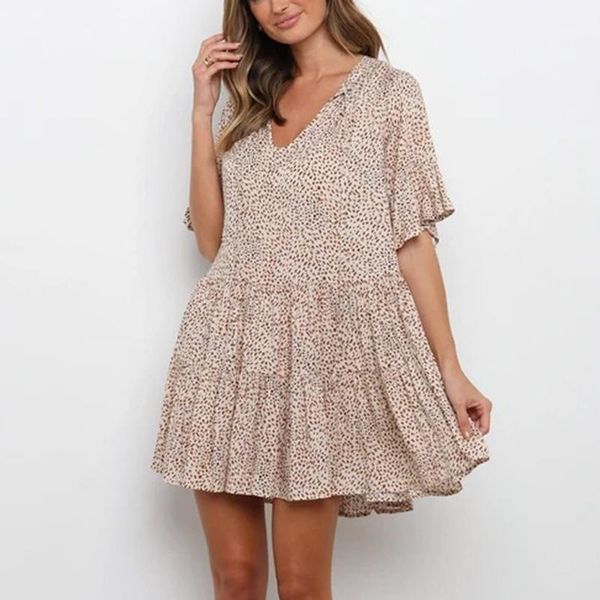 women's swimwear summer beach holiday dresses fashion womens shattered flowers lacing short sleeves comfy casual dress vestidos mujer b, White;black
women's swimwear summer beach holiday dresses fashion womens shattered flowers lacing short sleeves comfy casual dress vestidos mujer b, White;black