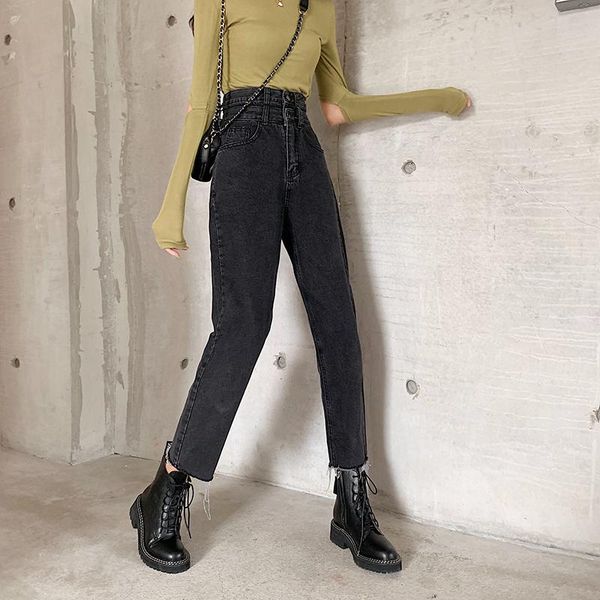 women's jeans high waist women chic fashion stretch tight trousers 2021 autumn retro torn edge cropped, Blue
women's jeans high waist women chic fashion stretch tight trousers 2021 autumn retro torn edge cropped, Blue