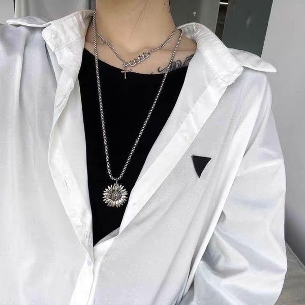 pendant necklaces chain trend explosion stainless steel ins net red with the payment manufacturers direct sales manual customization, Silver
pendant necklaces chain trend explosion stainless steel ins net red with the payment manufacturers direct sales manual customization, Silver