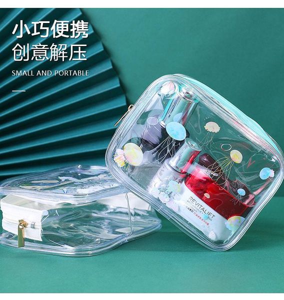 waterproof transparent cosmetic cute bags storage pouch makeup organizer approved clear case toiletry bag pu zipper cases &
waterproof transparent cosmetic cute bags storage pouch makeup organizer approved clear case toiletry bag pu zipper cases &
