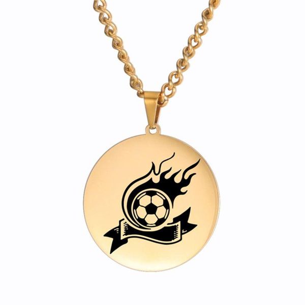 pendant necklaces 10pcs soccer football series necklace fire sports stainless steel jewelry gift for man and woman wholesale, Silver
pendant necklaces 10pcs soccer football series necklace fire sports stainless steel jewelry gift for man and woman wholesale, Silver