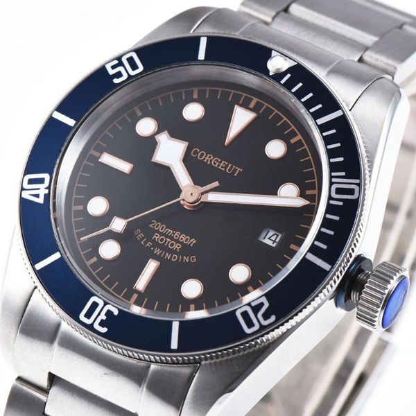 wristwatches 41mm mens watches mechanical automatic waterproof swim sapphire clock male military wrist watch, Slivery;brown
wristwatches 41mm mens watches mechanical automatic waterproof swim sapphire clock male military wrist watch, Slivery;brown