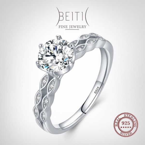 cluster rings beitil real 925 sterling silver shining clear zircon crown for women wedding statement fine jewelry, Golden;silver
cluster rings beitil real 925 sterling silver shining clear zircon crown for women wedding statement fine jewelry, Golden;silver