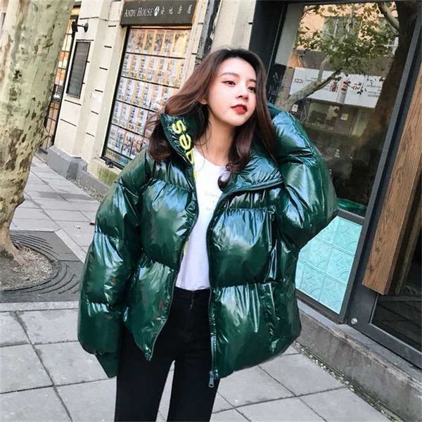 3 colors winter glossy down parka thick women waterproof coat embroidery jacket large size loose warm snow shiny overcoat 211216, Black
3 colors winter glossy down parka thick women waterproof coat embroidery jacket large size loose warm snow shiny overcoat 211216, Black