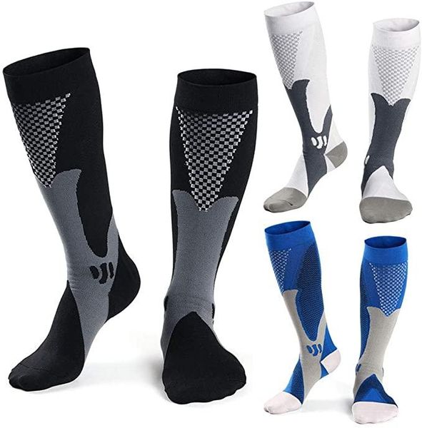 sports socks compression knee high varicose veins cycling football pregnancy edema nursing eu 36-50 meias, Black
sports socks compression knee high varicose veins cycling football pregnancy edema nursing eu 36-50 meias, Black