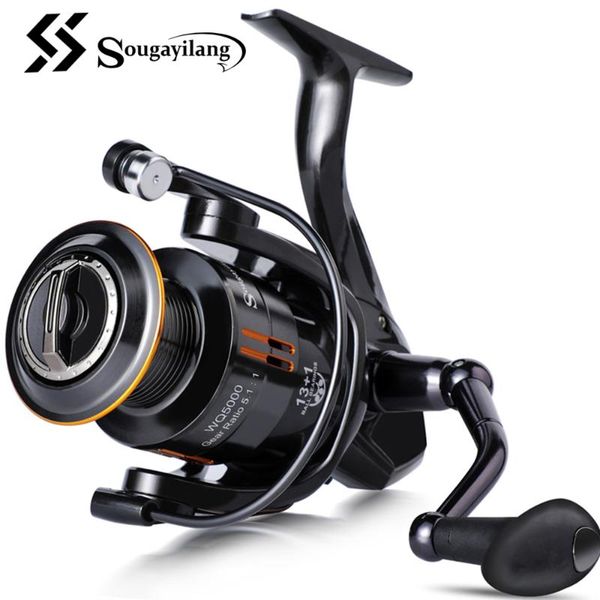 sougayilang freshwater 13+1bb 2000-5000 series spinning reel max drag 8kg carp fishing for bass tackle baitcasting reels
sougayilang freshwater 13+1bb 2000-5000 series spinning reel max drag 8kg carp fishing for bass tackle baitcasting reels