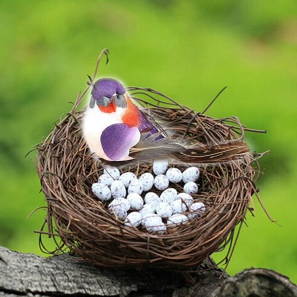 decorative objects & figurines diy simulation animal model parrot bird nest egg figurine bonsai home decor miniature fairy garden decoration
decorative objects & figurines diy simulation animal model parrot bird nest egg figurine bonsai home decor miniature fairy garden decoration