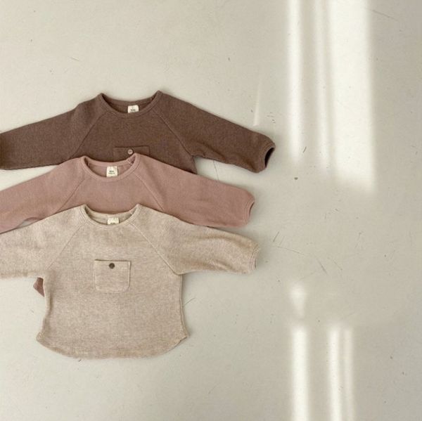 spring and autumn new style toddler baby boy girl solid color pocket decoration infant waffle soft long sleeve t-shirt 210413, Blue
spring and autumn new style toddler baby boy girl solid color pocket decoration infant waffle soft long sleeve t-shirt 210413, Blue